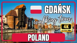 Discover GDAŃSK: City Walk in 4K UHD | 🇵🇱 Poland, Walking Tour 60fps