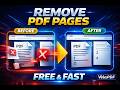 How to Remove Pages from PDF Online (Easy Method, Free & Fast) | Vela PDF Tool
