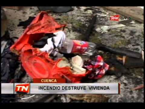 Incendio destruye vivienda
