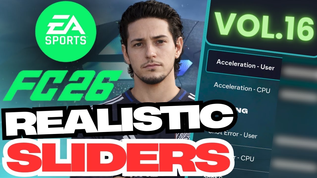 AUTHENTICITY FEATURES ON OR OFF?! Updated SLIDERS & SETTINGS for FC26