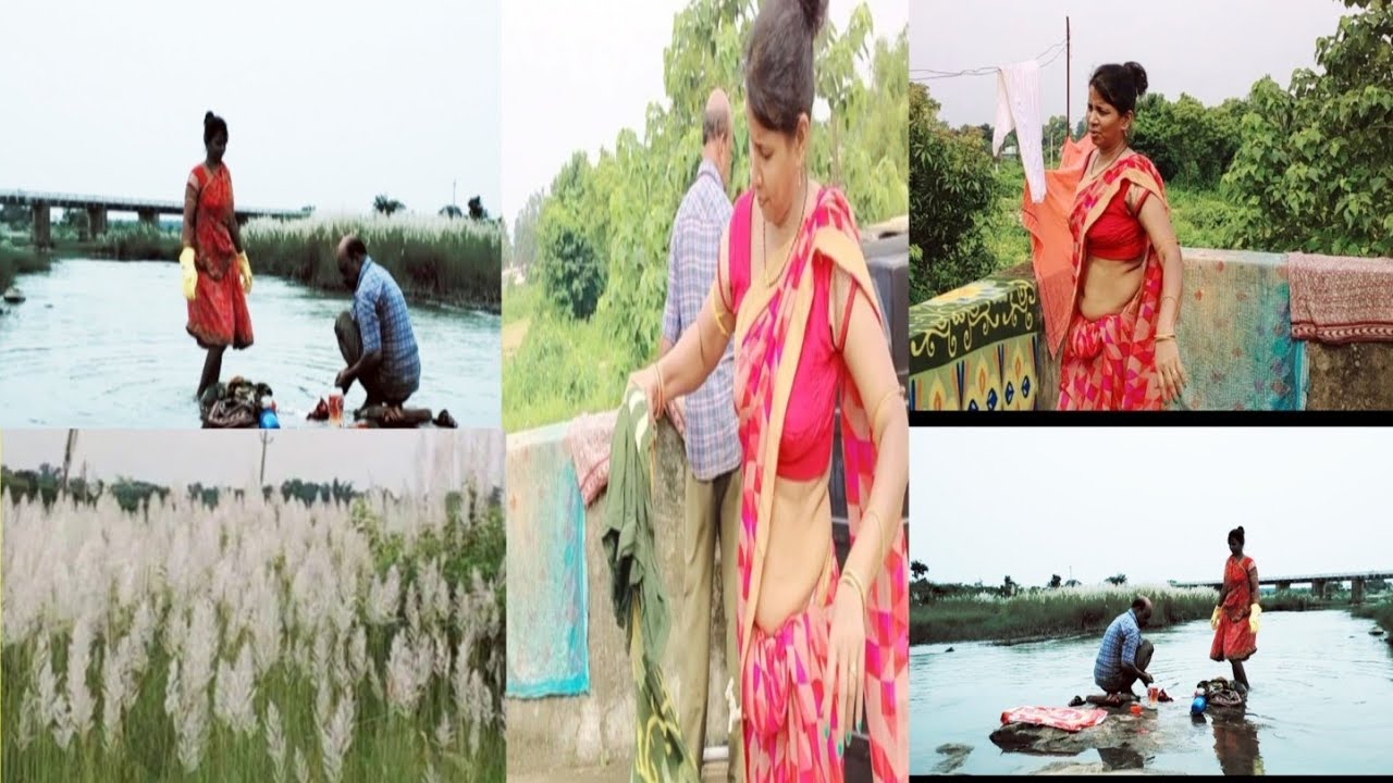 Saree Lover 🥻Palu Tuck/Blanket Wash with 🖐️Hand 🦶feet/Kambal Dance 💃