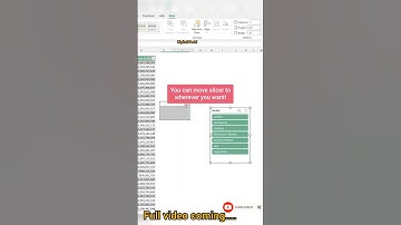 Impress your boss with table slicers! 😎 #slicer #slicerinexcel #exceltips #exceltutorial #shorts