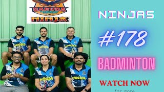 #178 Garuda Ninjas men's doubles single set match @ Garuda academy 👌👏🏸😃 screenshot 4