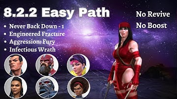 MCOC Act 8.2.2 Easy Path For Completion - Elektra Boss
