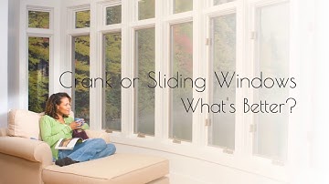 Crank or Sliding Windows: What