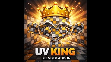 Clean, Error-Free UVs in One Click | UV King Auto Unwrap for Blender