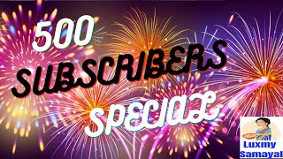 500 Subscriber Special