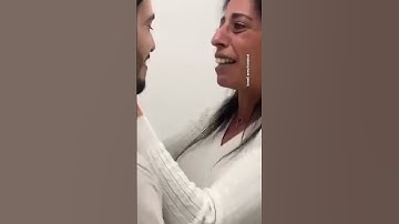 Released Israeli hostage embraces his mother