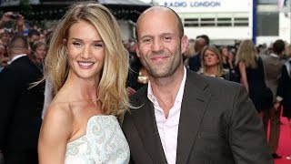 Jason statham and his wife rosie huntington whiteley