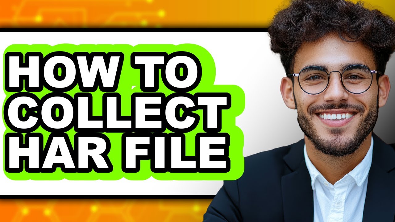 How to Collect Har File (only Way) - YouTube