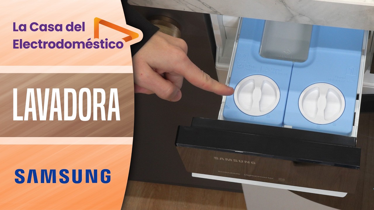 💧 Samsung lavadora | WW90DB7U94GEU3