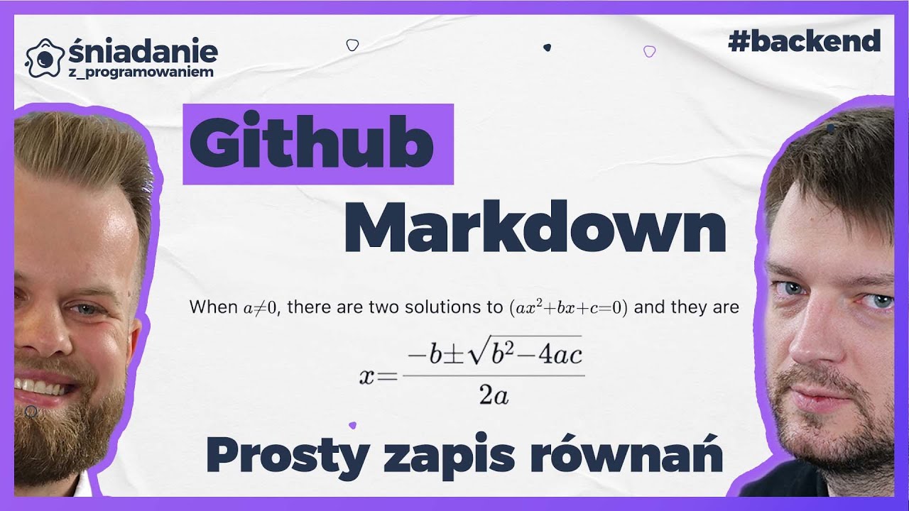 Co fajnego piszczy w GitHub - Markdown?
