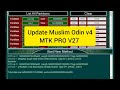 MUSLIM ODIN V4 0 NEW UPDATE MTK PRO 27 