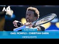 Gael Monfils v Christian Garin Highlights (3R) | Australian Open 2022