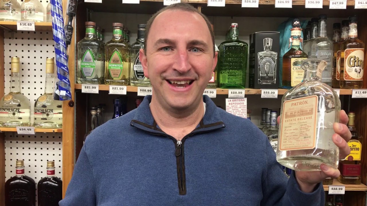 Patron Single Estate Tequila Blanco One Minute of Liquor Episode 9