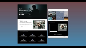 Create an Impressive Photographer Portfolio Online with HTML and CSS