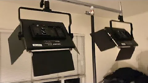 NEEWER 2 Pack Bi Color 660 LED Video Light and Stand Kit Review