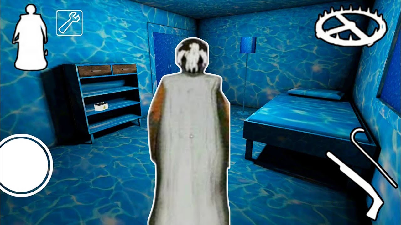 Игра за Бабушку в Granny Chapter 1 Underwater Mod Menu | Granny 1 Horror Escape