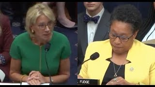 Congresswoman Stunned At Betsy Devos's Inability To Answer Basic Questions