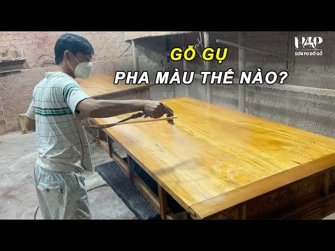 Video: Làm thế nào để bạn làm cho màu gỗ gụ?