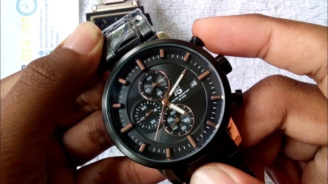Cara Seting Chrono Jam Tangan How to Set Chronograph Hands in Most