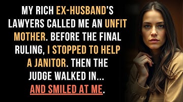 I Helped a Janitor in Court Before My Custody Battle. Then He Walked In Wearing a Judge