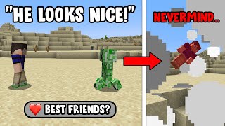 Minecraft but you are THE BIGGEST NOOB...