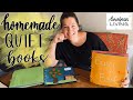 HOMEMADE BUSY BOOKS | Interactive Activities For Your Kids | DIY QUIET BOOKS TO KEEP OR SELL