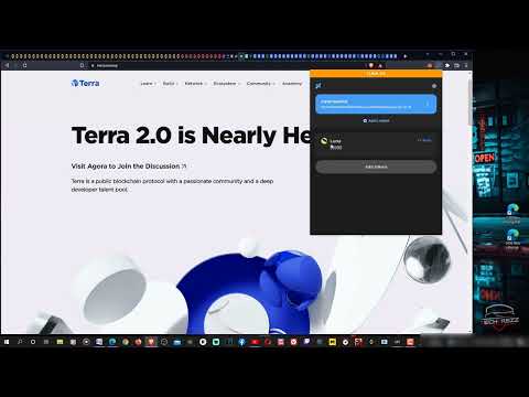 How to Add Terra 2.0 to Terra Station & Claim Luna 2.0 Airdrop