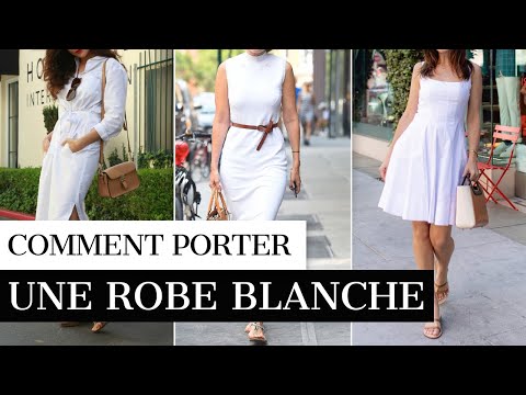 Vidéo: Comment porter des robes blanches (avec photos)