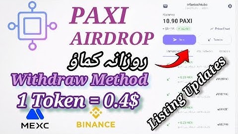 Paxi Airdrop | Paxi Token Listing | Paxi buy sell Method | Irfantechtube 