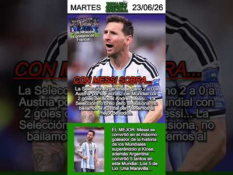 #NuestraTapa 🏆🌏 23/06/2026 #futbol #copalibertadores #opiniones #mundial #bayern #argentina