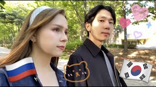 [국제커플] 한국에서 데이트 브이로그 / 서울대공원 【한러커플】 VLOG