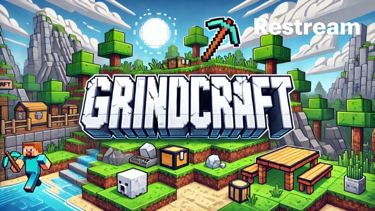 Grindcraft time!!! ⛏🔥 - YouTube