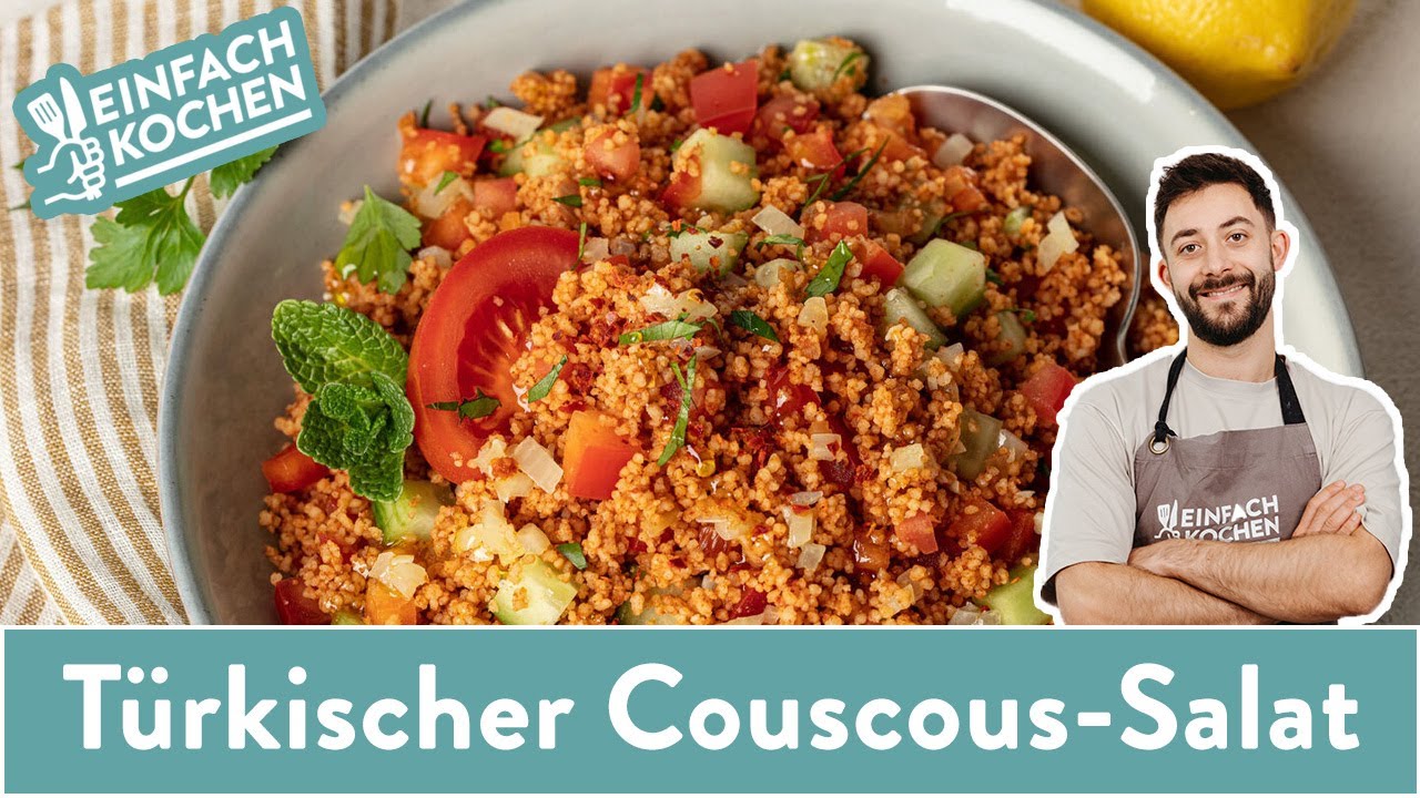 Türkischer Couscous Salat 😍 🥗 | Kisir Salat 😋 | Einfach Kochen