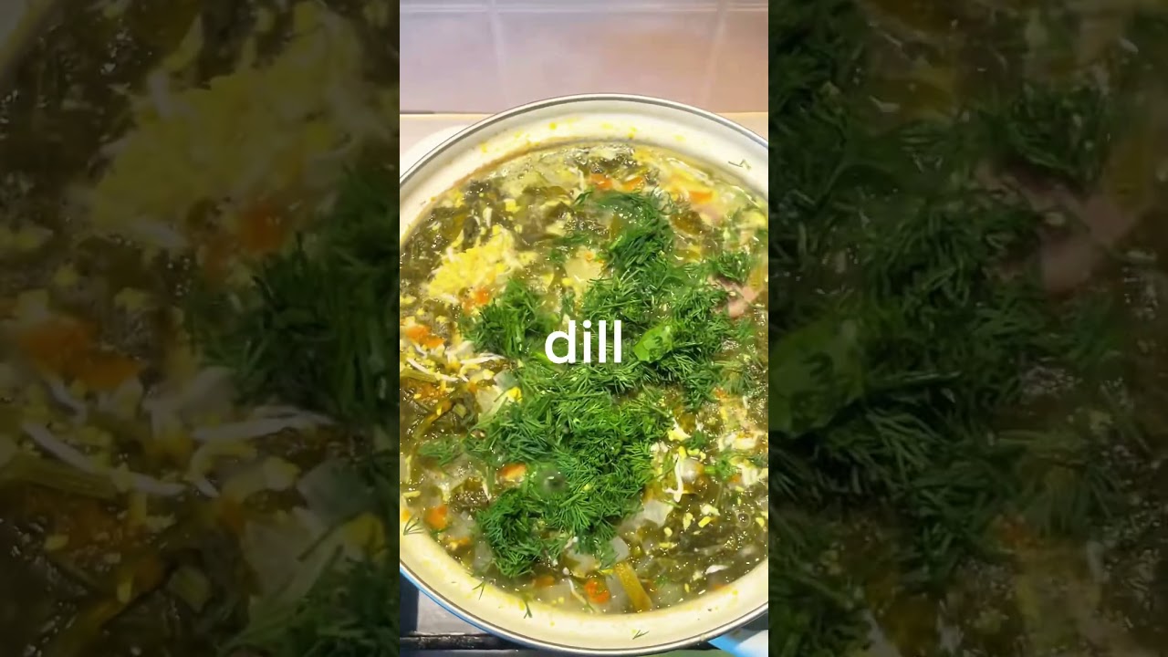 Green soup 
