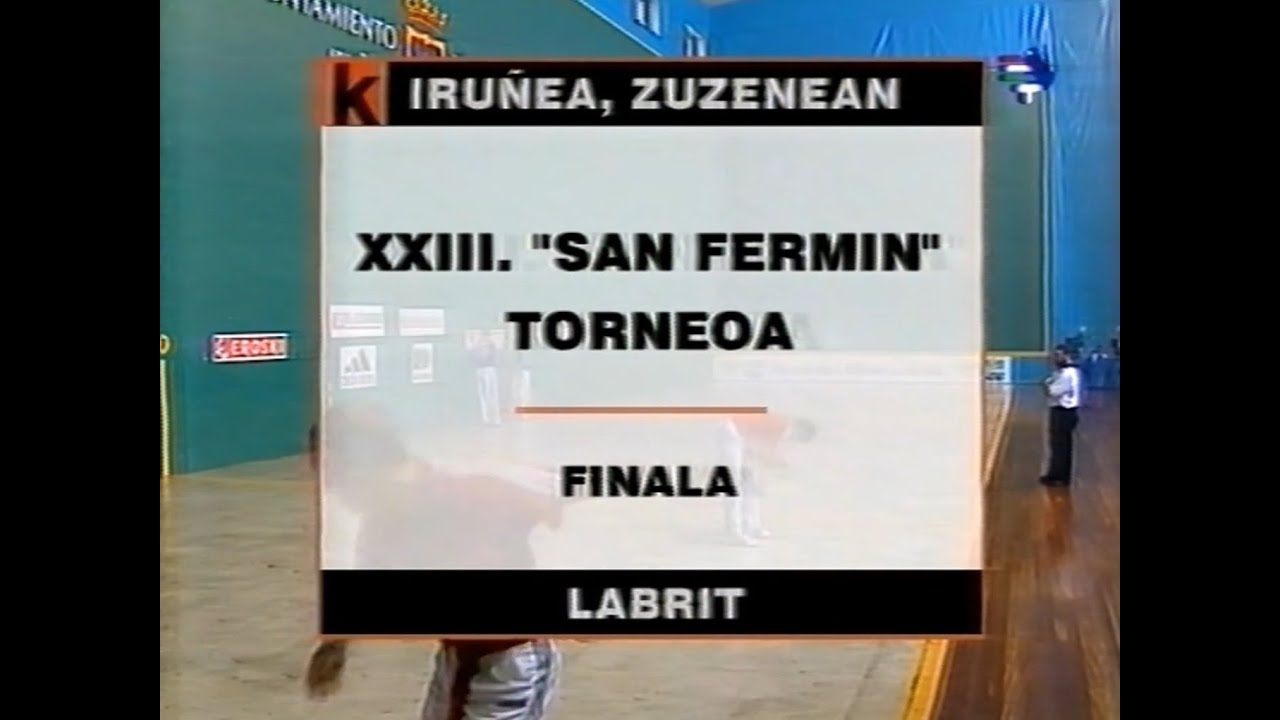 RETEGI II - LASA III vs ALUSTIZA - ZEZEAGA (Labrit · 1997) Mano
