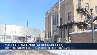 'Safe Exchange Zone' at Utica Police HQ