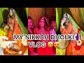 My nikkah dholki vlog 