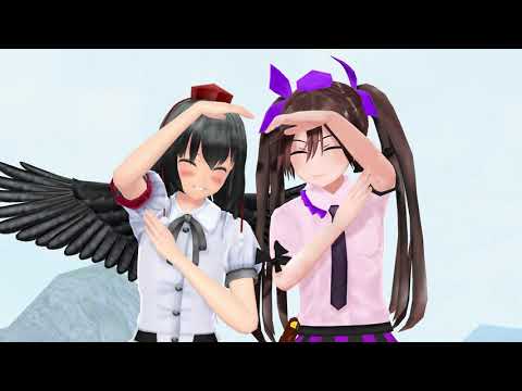 [東方mmd]天狗組でHeart Dance 音量注意