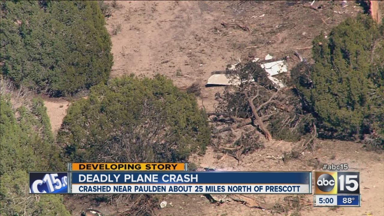 Four killed in Northern Arizona plane crash - YouTube