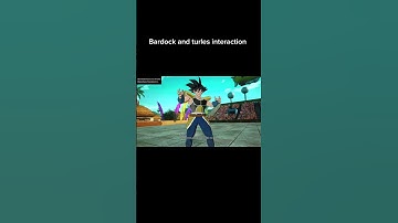 Bardock And Turles Sparking Zero Interaction!