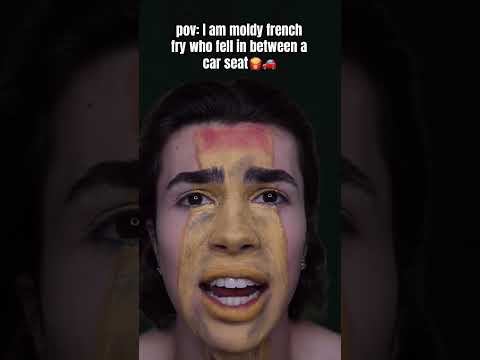 pov: I am a moldy French fry who fell in between a car seat🍟🚗 #asmr #pov #povasmr