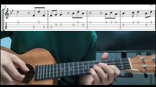 Love Story (Francis Lai) - Easy Beginner Ukulele Tabs With Playthrough Tutorial