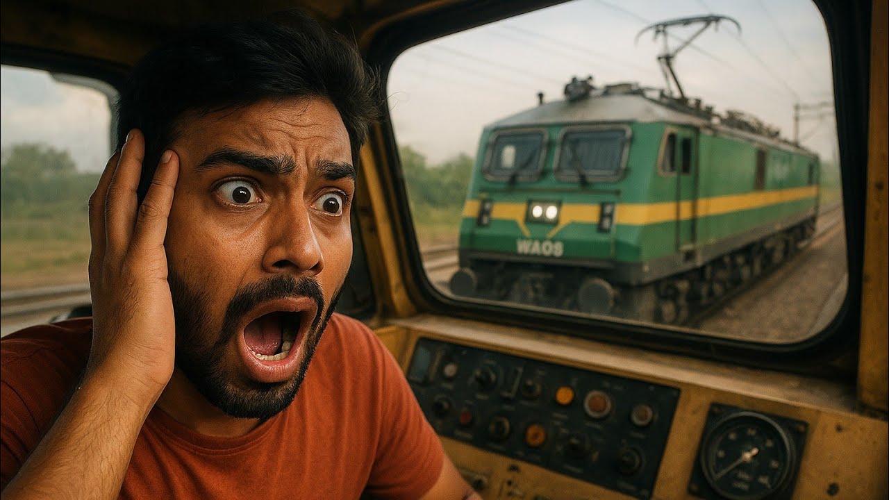 WAG9 Cab View LIVE | Loco Pilot Ki Seat Se Asli Inside View