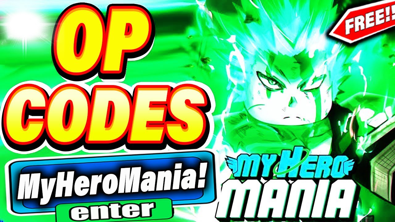 ALL NEW *LEGENDARY SPINS* CODES in MY HERO MANIA CODES! NOVEMBER