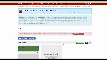 Warriorplus - How to setup a sales funnel