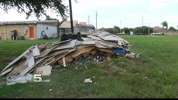 Man on Camera Dumping Trash at McAllen Home Weighs In on Situation