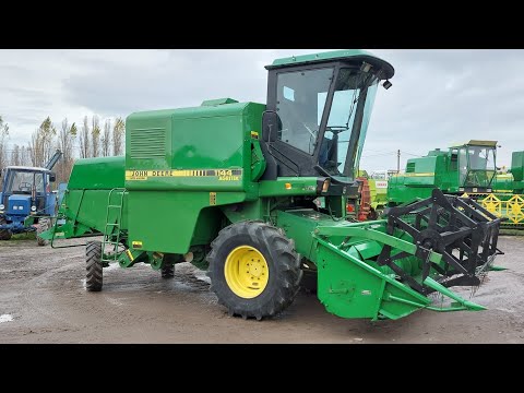 Міні комбайн John Deere 1144 1990 - відео 1