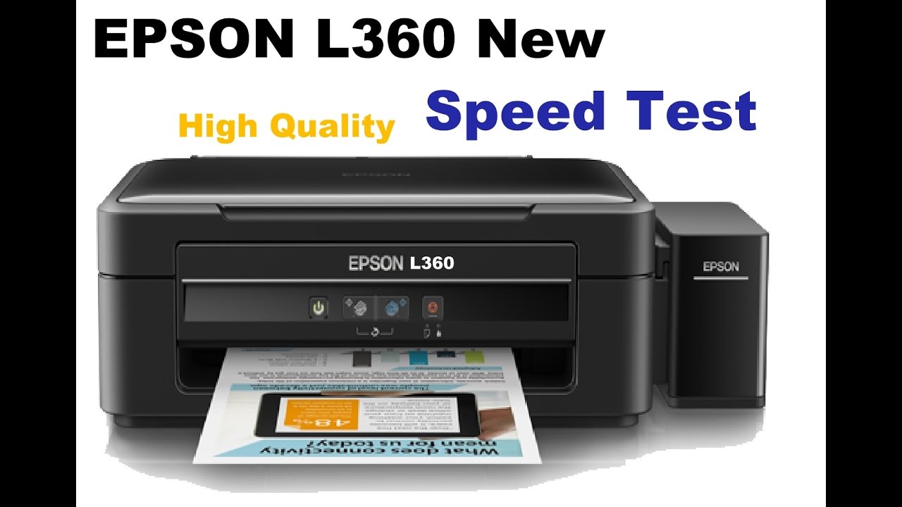 New Epson L360 High Quality Printing Test, Bought From -5343